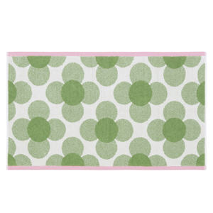 Orla Kiely Retro Flower in Clover Bath Mat